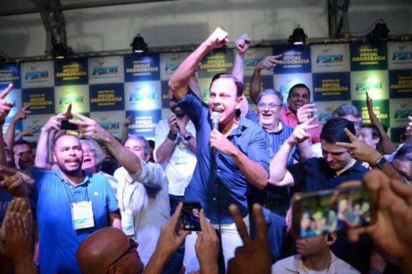 João Doria vence prévia do PSDB no 1º turno e disputará governo de SP